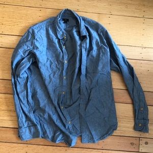 J crew chambray shirt